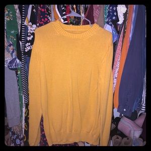 Yellow sweater